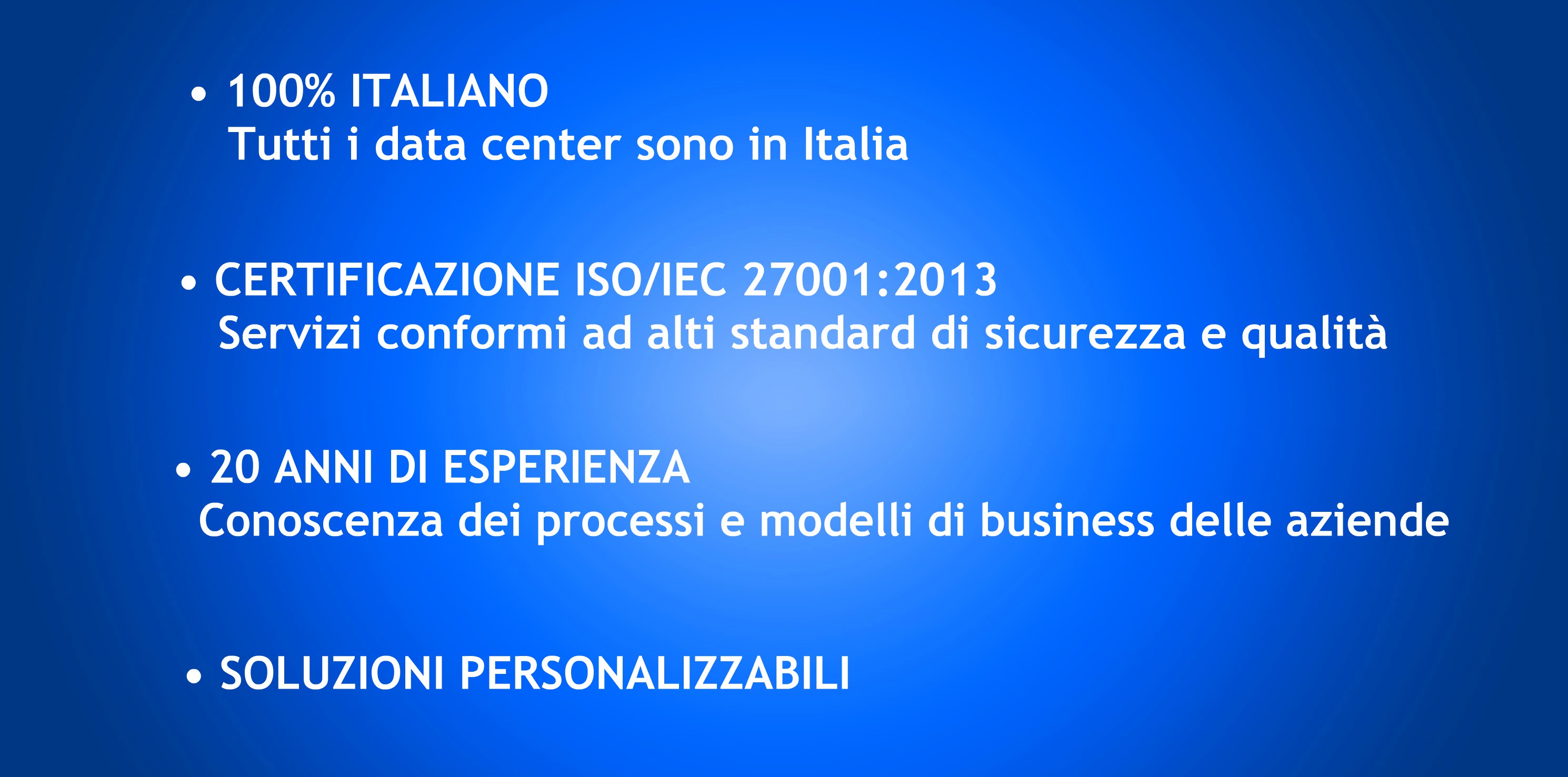 Perchè scegliere ASP ITALIA?