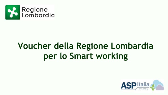 Voucher Della Regione Lombardia Per Lo Smart Working