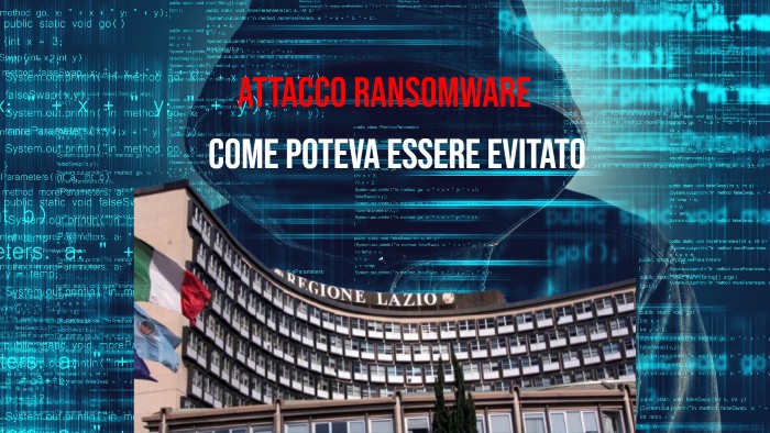 Attacco Ransomware Alla Regione Lazio