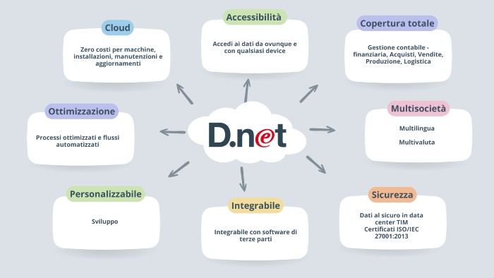 D.Net ERP in cloud