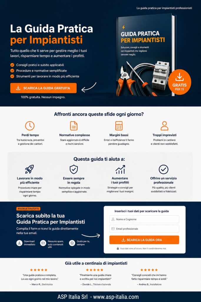 Guida pratica per impiantisti